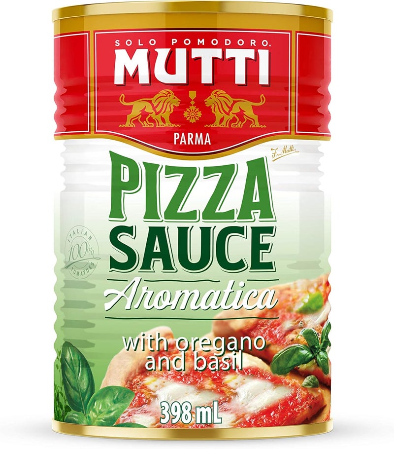Mutti Pizza Sauce with Basil & Oregano, 14 oz - Vegan & Gluten Free - Image 3